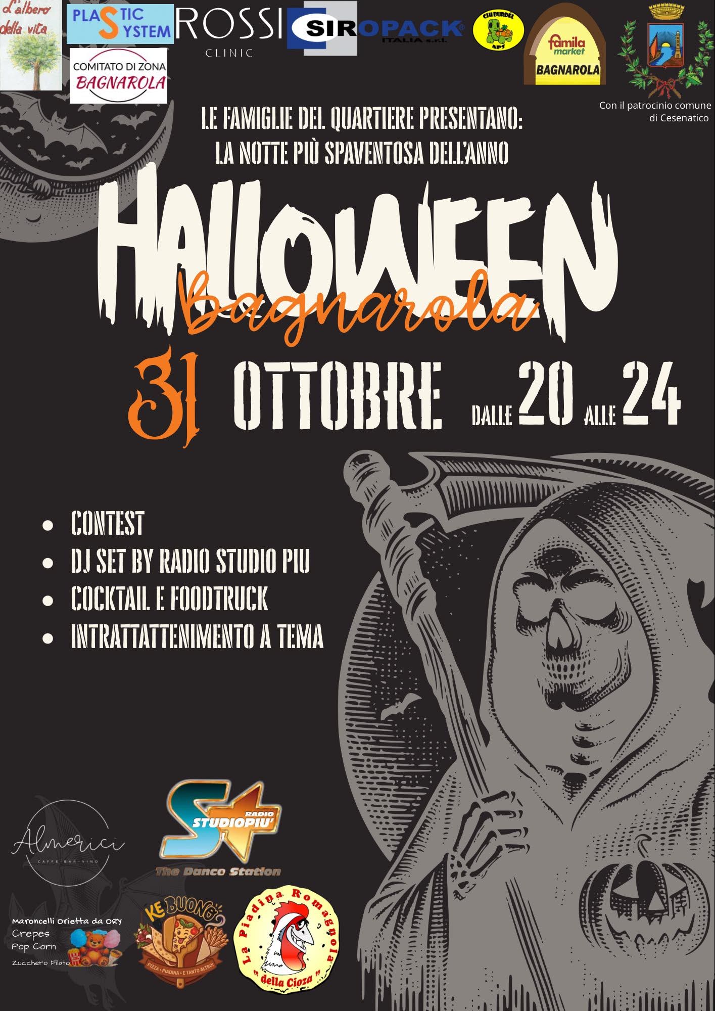 Halloween a Bagnarola