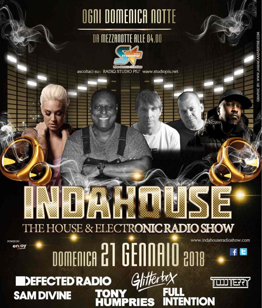 Indahouse questa notte ospita grandi dj