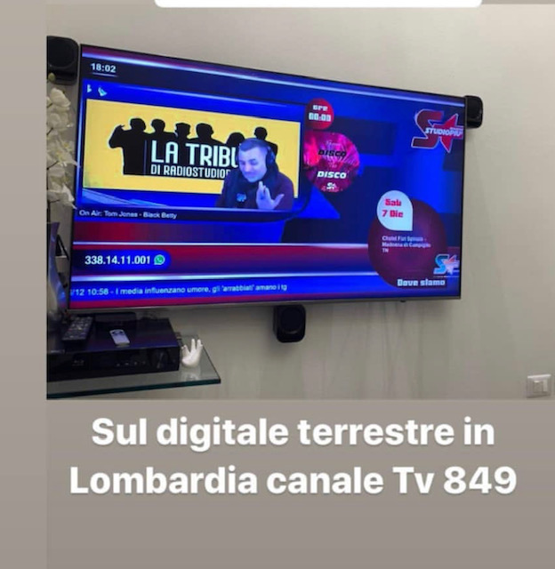 STUDIOPIU TV SU 118 del digitale terrestre